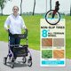 thumbnail image 3 of Rollator Walker PLANET WALK superligero con asiento morado, 3 of 6