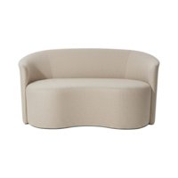 Diseños Valestrini - Sofa Curvo En Lino Beige