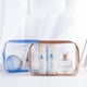 thumbnail image 5 of 4 bolsas de maquillaje transparentes con cremallera, bolsa de cosméticos para mujeres y hombres, bolsa de maquillaje para viajes y baño., 5 of 7