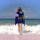 thumbnail image 2 of Galaxia Creativa Toalla de playa de secado rápido con diseño temático, regalo para mujeres y niñas, ideal para cumpleaños, fans, amantes de la música, uso en la playa o al aire libre, 78 × 180 cm, 2 of 6