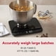 thumbnail image 2 of Báscula de Cocina KitchenAid KQ917 de Alta Capacidad 13.6 kg Negra, 2 of 6