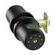 thumbnail image 1 of Cerradura de pomo con huella dactilar ThorBolt, color negro, 1 of 6