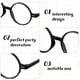 thumbnail image 4 of Gafas de lectura con montura redonda personalizadas, remaches, gafas Prince, gafas de lectura para personas mayores, 4 of 6