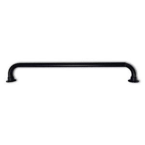 Aura Home - Set Extensible Simple Curvo De 120 A 210 Cm Y 22/25 Mm Negro
