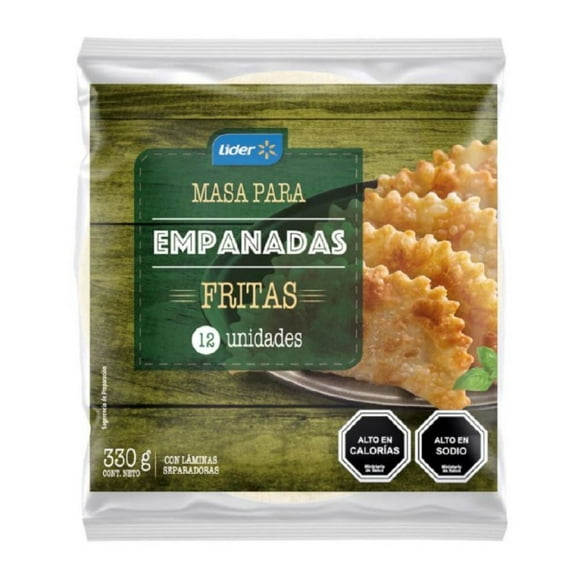 Masa Para Empanadas Fritas 12 Un, 330 g