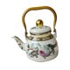 thumbnail image 4 of Tetera De Esmalte Floral, Hervidor De Agua Espesa Para Cocina, Fiesta, Camping, Estilo B, 4 of 5