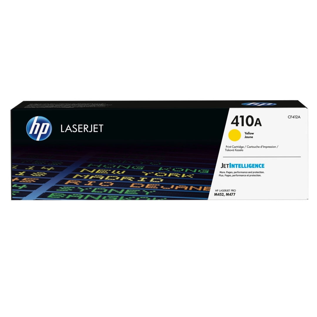 Toner Hp N°410a Cf412a Yellow 2.300 Páginas
