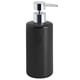 thumbnail image 1 of Dispensador de Loción Mainstays Cerámico Negro 370 ml Baño, 1 of 3