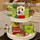thumbnail image 1 of Bandeja navideña escalonada decorativa, 6 piezas, decoraciones navideñas para el hogar, letreros de madera para decoración de mesa navideña, bandeja navideña de granja Grinchs, decoración para mesa de, 1 of 5