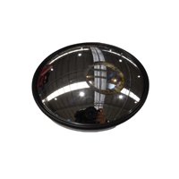 Gotek - Espejo Cromado Redondo 8.5 Pulg Soporte Centrado