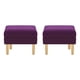 thumbnail image 1 of Set Pouf Sky 1c Felpa 05 Morado, 1 of 4