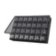 thumbnail image 5 of Organizador Mensual De Pastillas, Estuche De Viaje, Organizador De Pastillas De Viaje Para Oficina, Dormitorio, Negro, 5 of 5