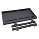 thumbnail image 1 of Bajo El Escritorio De La Computadora Cajón De Teclado De PC Con Tornillos Organizador De Teclado Resistente Negro 35 Mm W Rail, 1 of 5