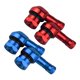 thumbnail image 2 of Vástagos De Válvula De Rueda De Motocicleta Universales De Aluminio CNC De 90 Grados Rojo Y Azul, 2 of 5