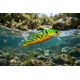 thumbnail image 2 of Senuelo Poseidon Minnow 8 g Fire Tiger Pesca Deportiva 2 Anzuelos Triples, 2 of 3