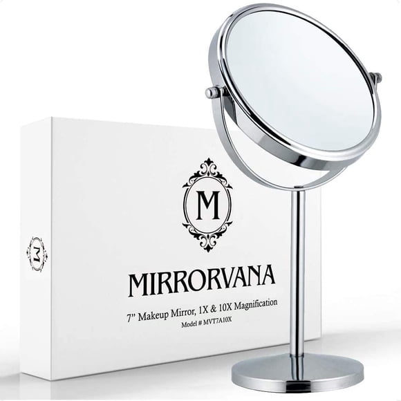 Espejo de maquillaje MIRRORVANA con aumento de 10 x 1 x 1 x 14 cm/7 cm