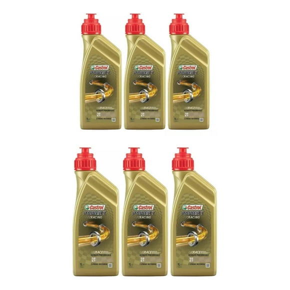 Aceite Castrol Power 1 Full Sintetico 2t Racing Original 6l
