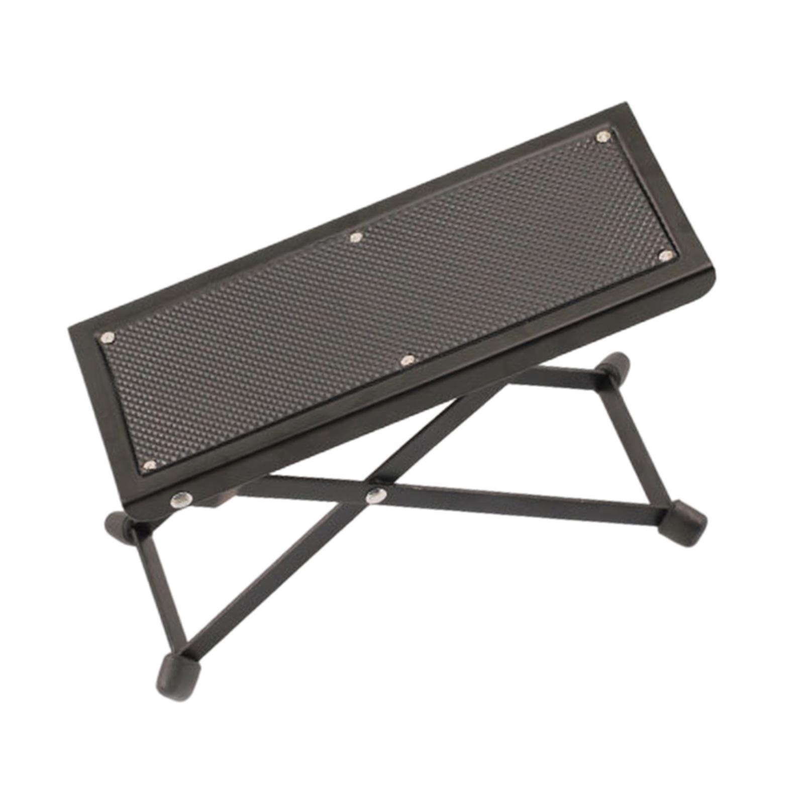 Bothyi - Pisos De Guitarra Guitar Foot Desventante Para Guitarra Eléctrica Ukulele Black Acoustic Black