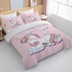 thumbnail image 3 of Purple Unicorn Full Bedding Set for Kids Boys Girls Glitter Galaxy Unicorn Duvet Cover 3 Piece Space Unicorn Comforter Cover, 3 of 5