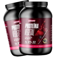 Gohard - Pack Proteinas Vegetales 2Kg En Total 66Sv Frutos Del Bosque