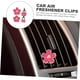 thumbnail image 3 of Cuatro clips de ventilación decorativos para salidas de aire de automóviles, diseño de apariencia de flores, dirección de conversión de 90 °, Ambientador de automóviles para mujeres y niñas, 3 of 6