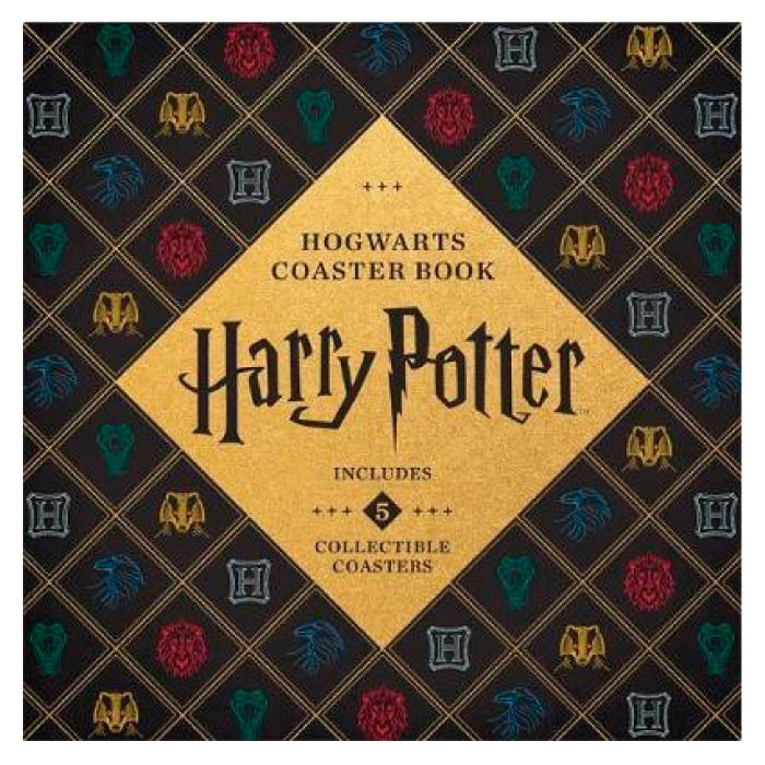 Running Press - Libro Harry Potter Hogwarts Coaster Book