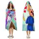thumbnail image 3 of Sheriff Labrado Manta Capa con Capucha Anti-Bolitas, Manta de Lana Ártica Suave, Manta Portátil de Felpa Ligera y Lujosa, Poncho para Siesta en Casa y Oficina, 100*130cm, 3 of 6