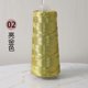 thumbnail image 1 of suxuMhao Hilo Metálico para Crochet, Hilo de Núcleo Brillante Hilado, Hilo Metálico para Tejido DIY, Dorado, 7oz/200g 519yd/475M, 1 Rollo para Manualidades Hechas a Mano y Accesorios de Moda, 1 of 4