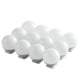 thumbnail image 2 of 9 bombillas de tocador de nivel de brillo, desmontables, , profesionales, extraíbles, tres para niñas, damas, espejo cosmético, espejo de , 12 piezas, 2 of 5