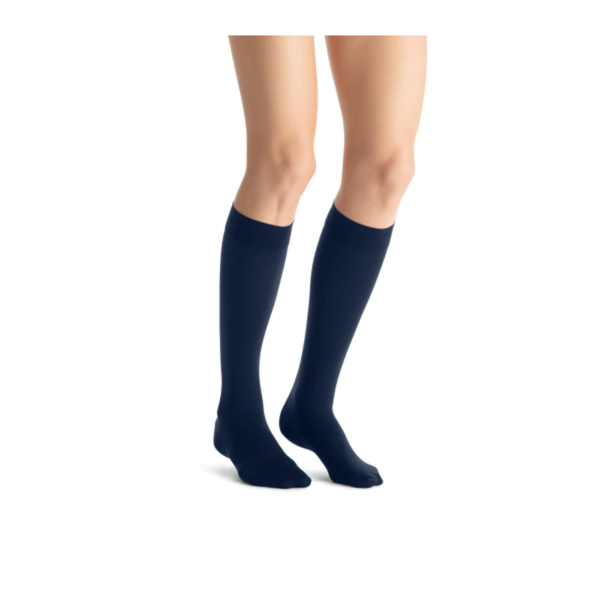 Medias De Compresión Jobst Opacas Softfit 15-20 Mmhg Azul Marino