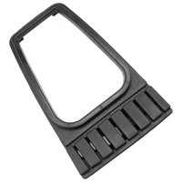 Magideal - Cubierta Embellecedora Envolvente Para Palanca De Cambios De Consola Central, Piezas De Repuesto Negras, Accesorios, Marco De Perilla De Manija,