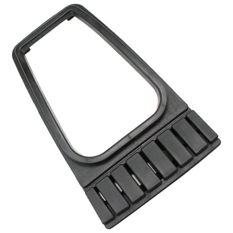 Magideal - Cubierta Embellecedora Envolvente Para Palanca De Cambios De Consola Central, Piezas De Repuesto Negras, Accesorios, Marco De Perilla De Manija,