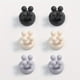 thumbnail image 1 of 1/6pcs Silicone Toothbrush Holder, Wall Mounted Razor Hooks, Adhesive Towel Key Plug Cable Hangers, Multi-Function Storage Hook, For Bathroom Home Office, 1 of 5