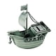 thumbnail image 1 of Pirate Ship Bank Creative Gifts International Silver, 1 of 2
