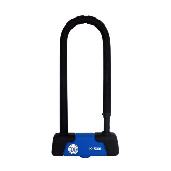 Candado U Lock K1500L 15X285Mm Azul/Negro Llave Mapa Bt Metal Odis