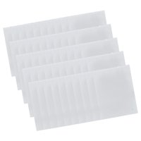 Ioensy - 50 Piezas Bolsas Con Cremallera Esmerilada Bolsas Con Cremallera Deslizante Para Calcetines Cosméticos Viajes 20Cmx30Cm