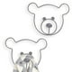 thumbnail image 3 of Colgador de Pared The Bear Gris Balvi, 3 of 4