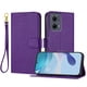 thumbnail image 1 of Funda Cartera para Motorola Moto Edge 5G 2024 Tarjetero Soporte Magnético y Correa Morado, 1 of 5