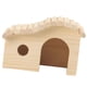 thumbnail image 4 of Casa de madera para hámster, decoración de hábitats para hámster, juguetes de exploración, cabaña para hámster, cabaña para dormir de animales pequeño, 4 of 5