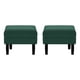 thumbnail image 1 of Set Pouf Sky 1c Felpa 00 Verde Botella, 1 of 4