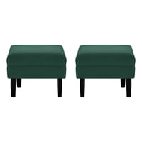Bodevir - Set Pouf Sky 1C Felpa 00 Verde Botella