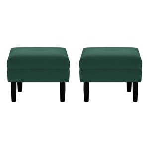 Bodevir - Set Pouf Sky 1C Felpa 00 Verde Botella