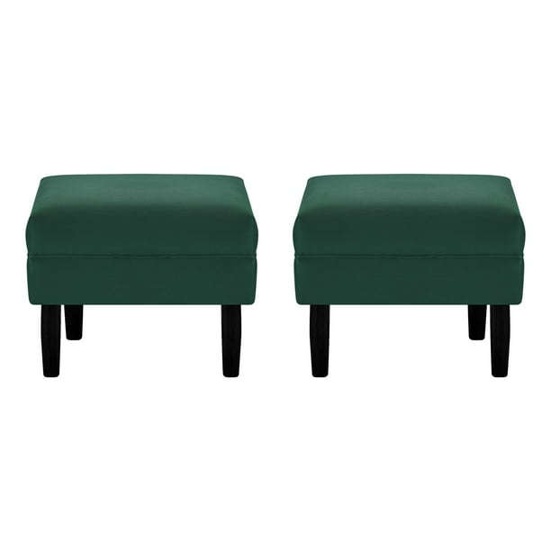 Set Pouf Sky 1c Felpa 00 Verde Botella