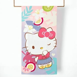 Mashini - Toalla De Playa Microfibra Hello Kitty Kawaii
