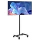 thumbnail image 1 of Soporte de TV VEVOR Rolling Mobile Carrito de 17 a 55 pulgadas con pantallas de 20 x 20 cm, 1 of 9