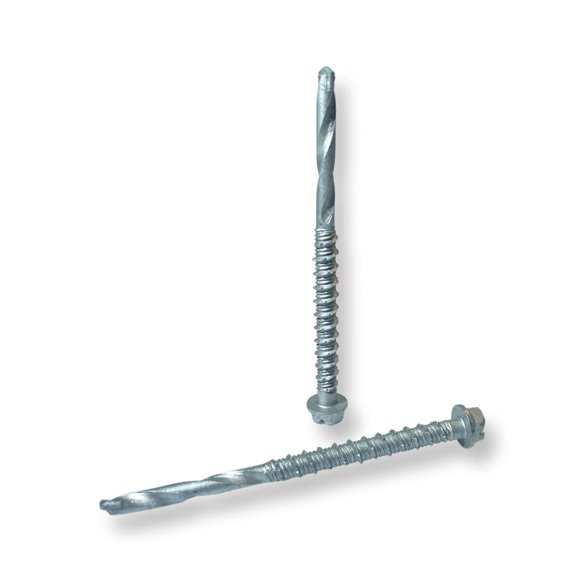 Tornillos autoperforantes para hormigón MasTek Steel, carburo de tungsteno