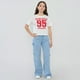 thumbnail image 4 of Polera Niña Crop Oversize Sporty Crudo Corona, 4 of 5