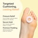 thumbnail image 3 of Callus Cushions ZenToes, autoadhesivos resistentes al agua, paquete de 24, 3 of 7