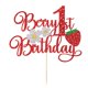 thumbnail image 3 of Adorno para pastel AROKIPPRY Berry 1.º Cumpleaños, 3 of 8