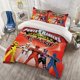 thumbnail image 1 of 3pcs Set Featuring a Jungle Fury Martial Arts Warrior Theme for a Five-Person Team Made of 100% Polyester Bedding, 1 of 1